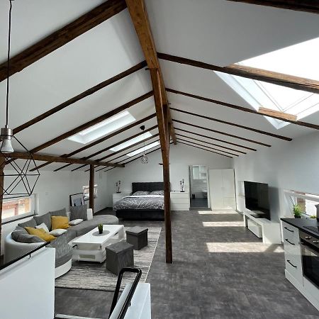 Gleis 13 - The Loft Im Ehemaligen Lokschuppen Lägenhet Bückeburg Exteriör bild