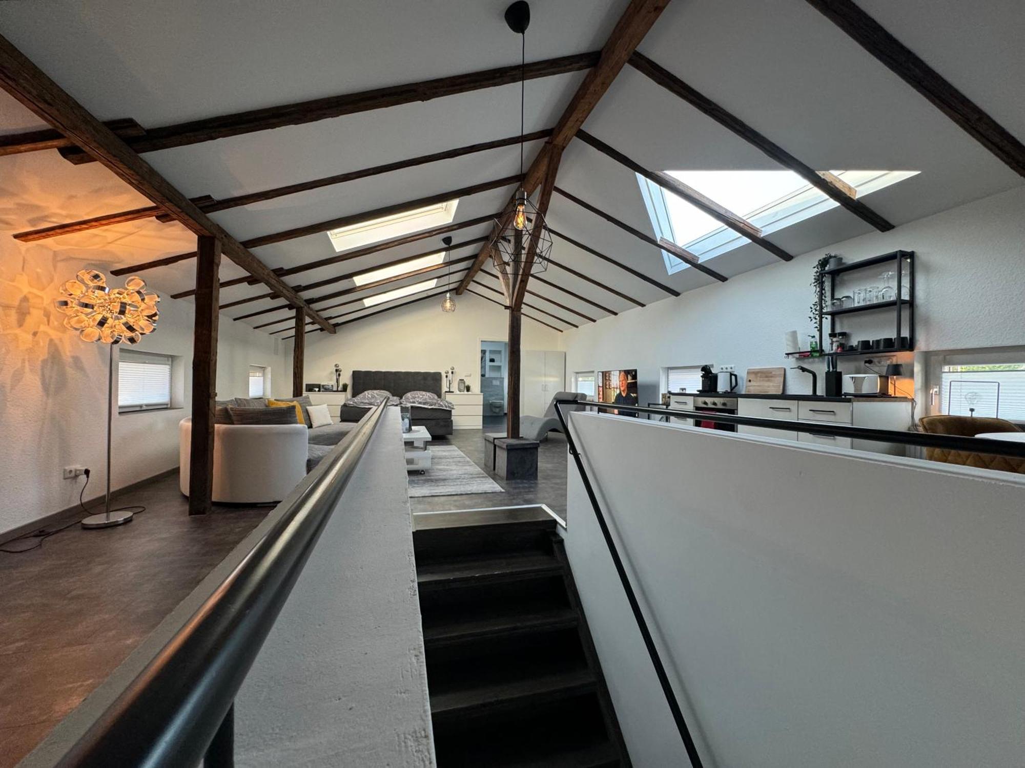 Gleis 13 - The Loft Im Ehemaligen Lokschuppen Lägenhet Bückeburg Exteriör bild