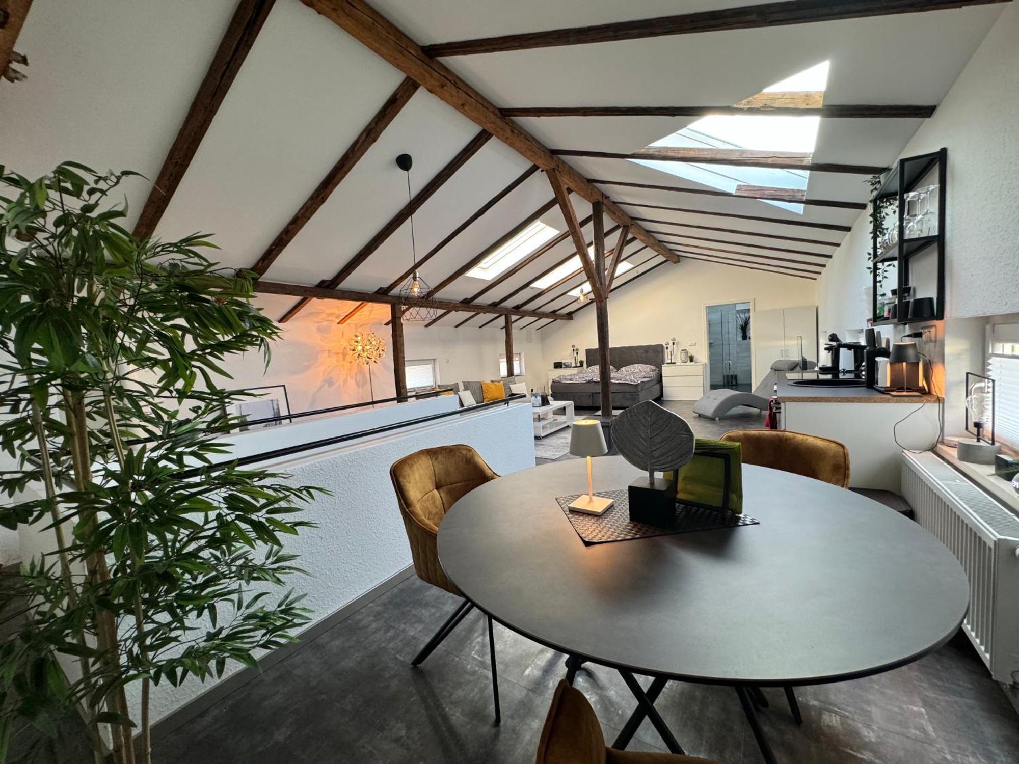 Gleis 13 - The Loft Im Ehemaligen Lokschuppen Lägenhet Bückeburg Exteriör bild