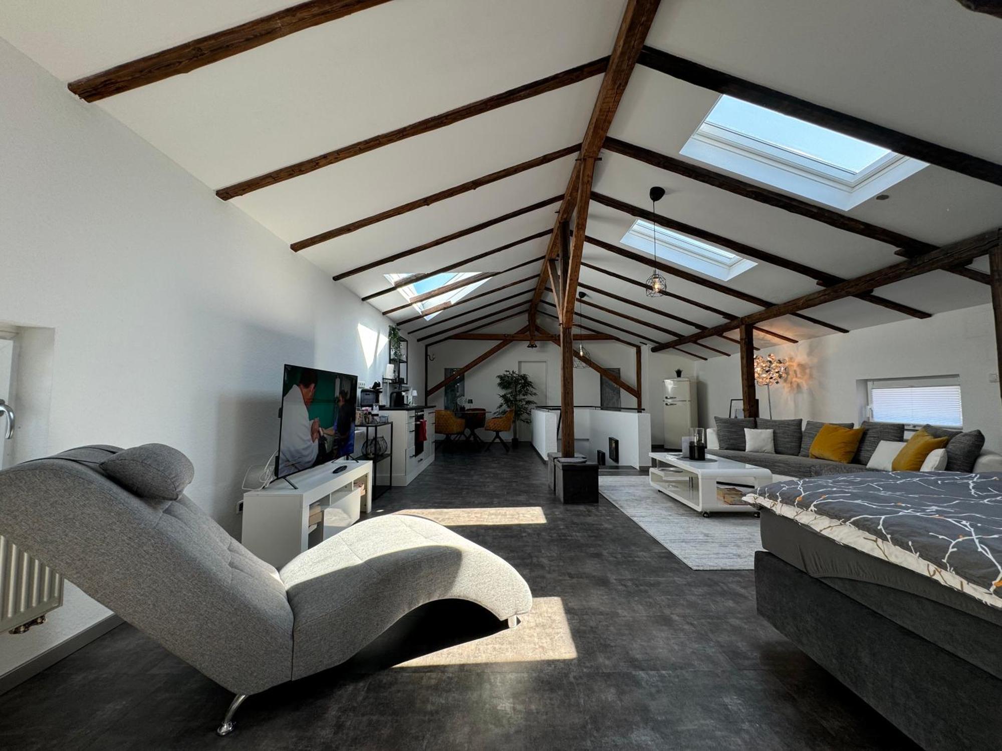 Gleis 13 - The Loft Im Ehemaligen Lokschuppen Lägenhet Bückeburg Exteriör bild