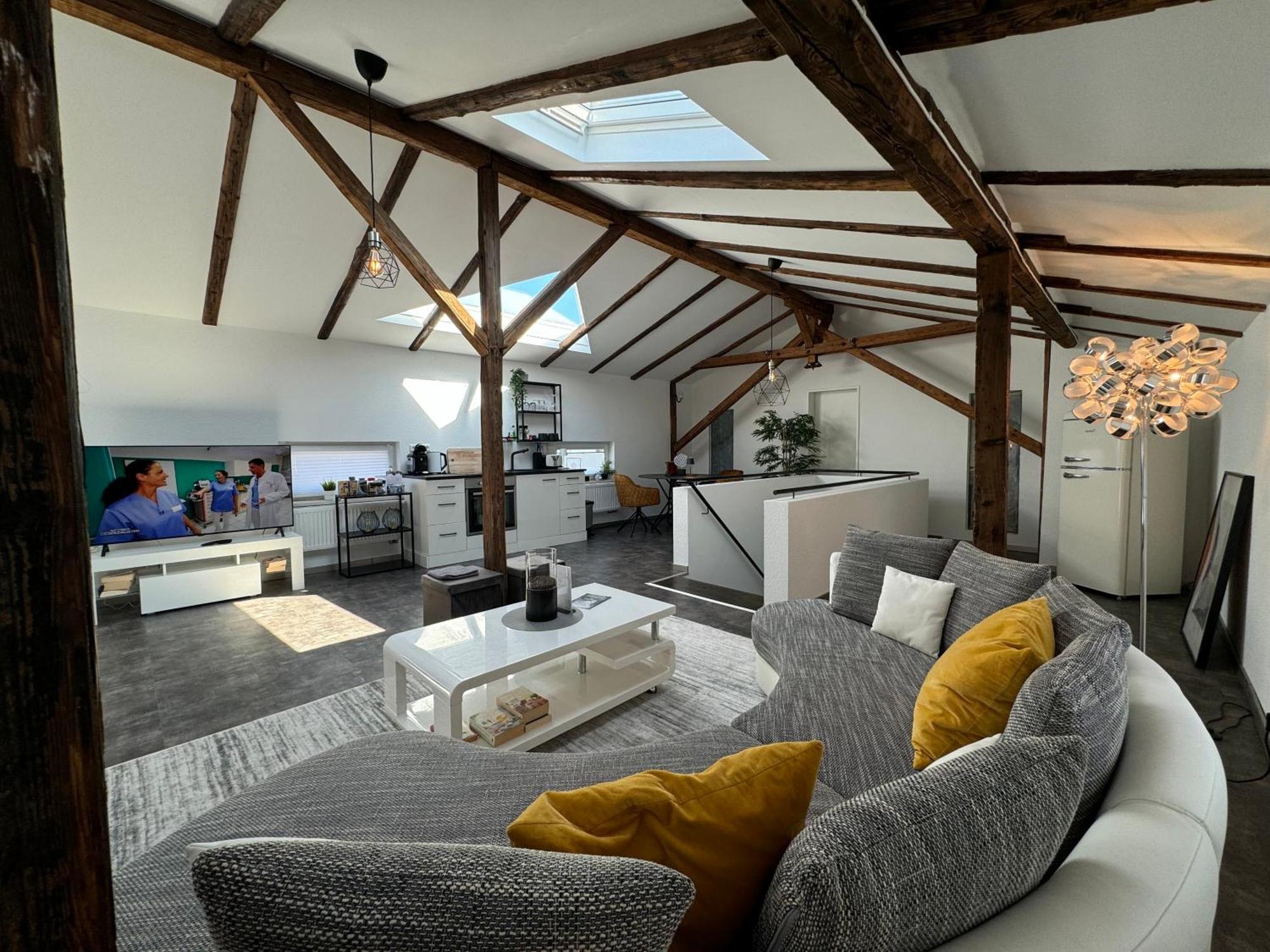 Gleis 13 - The Loft Im Ehemaligen Lokschuppen Lägenhet Bückeburg Exteriör bild