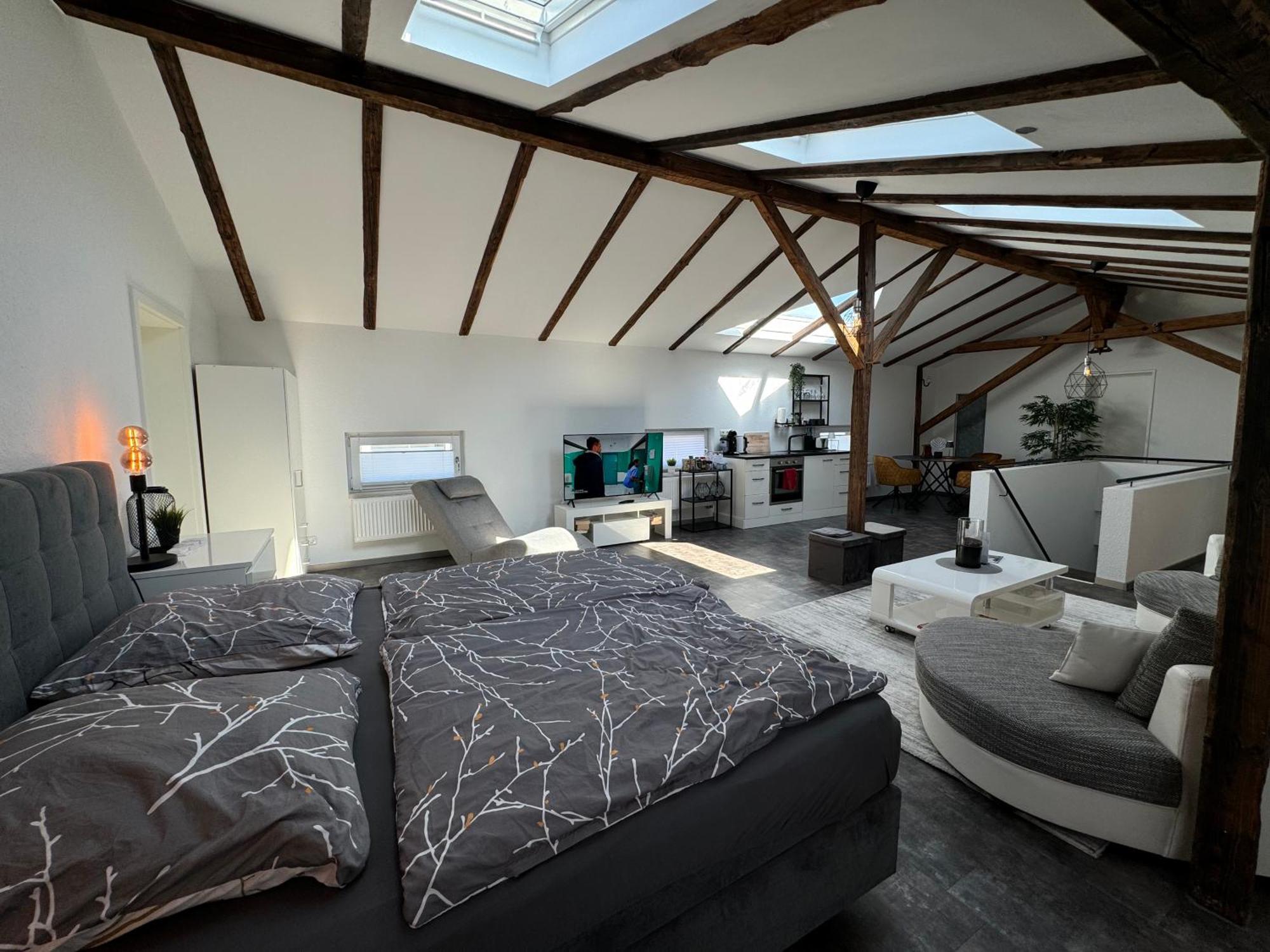 Gleis 13 - The Loft Im Ehemaligen Lokschuppen Lägenhet Bückeburg Exteriör bild