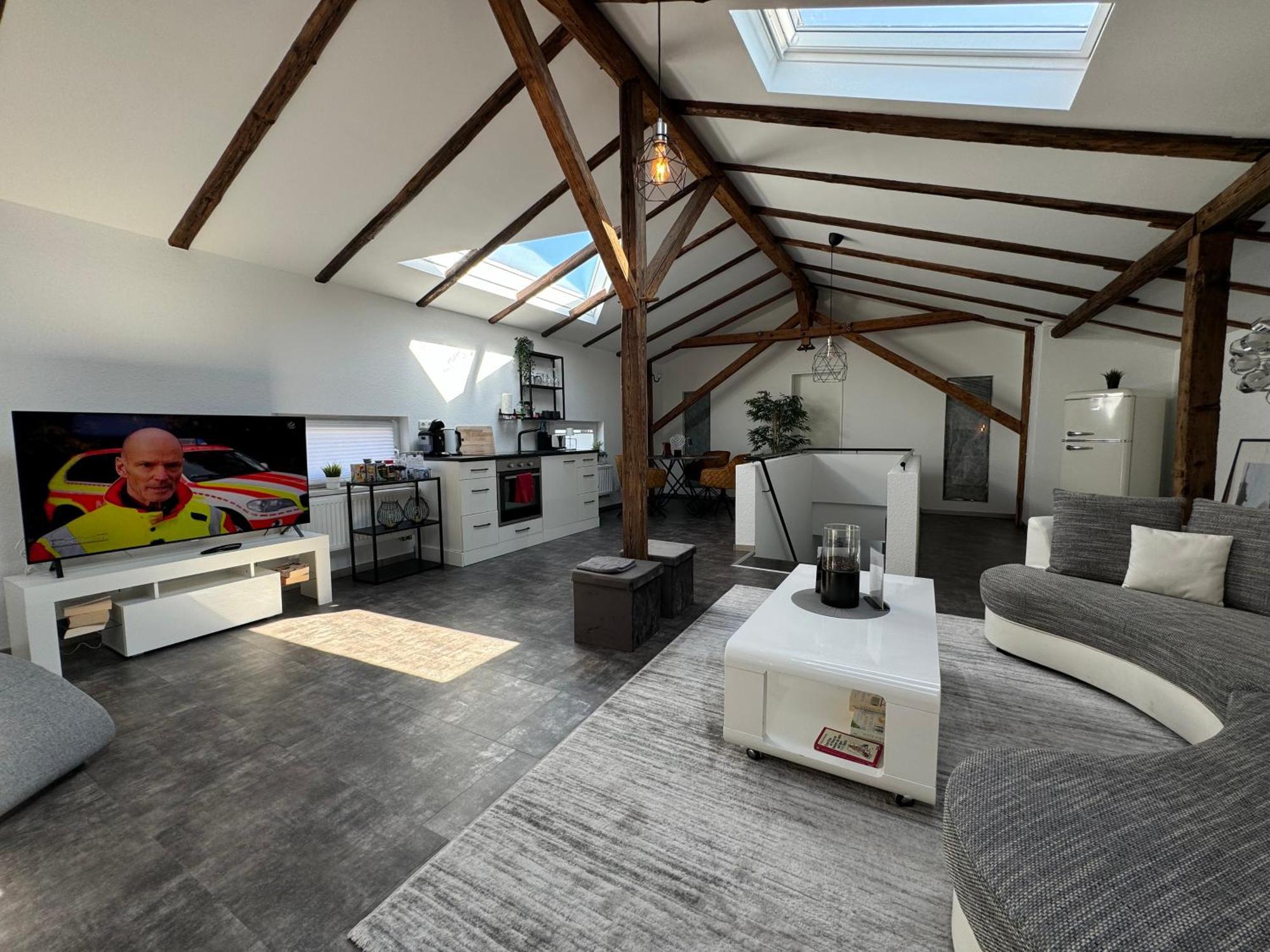 Gleis 13 - The Loft Im Ehemaligen Lokschuppen Lägenhet Bückeburg Exteriör bild